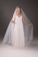 Veils with Cut Edge
